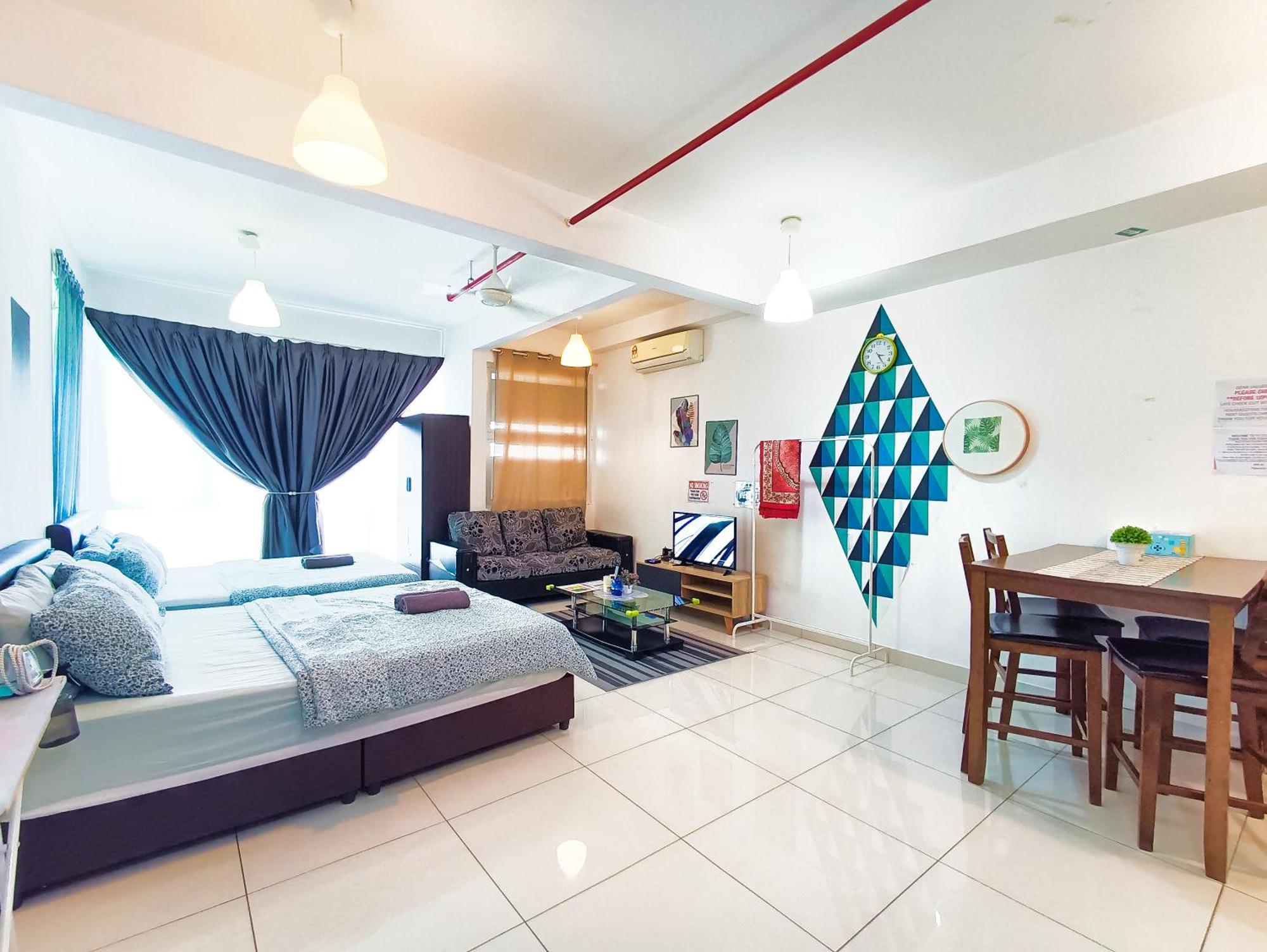 Apartment Azfa At De Centrum Putrajaya Bangi Free Wifi *