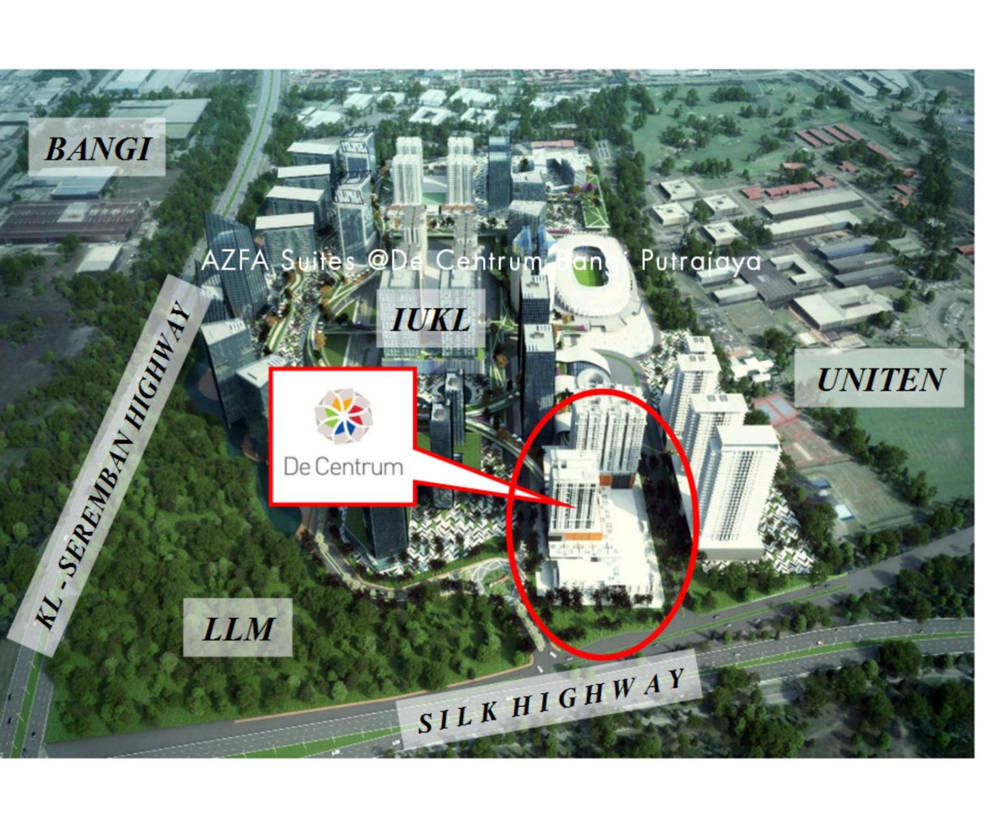 Apartment Azfa At De Centrum Putrajaya Bangi Free Wifi Kampong Sungai Kembong Hilir